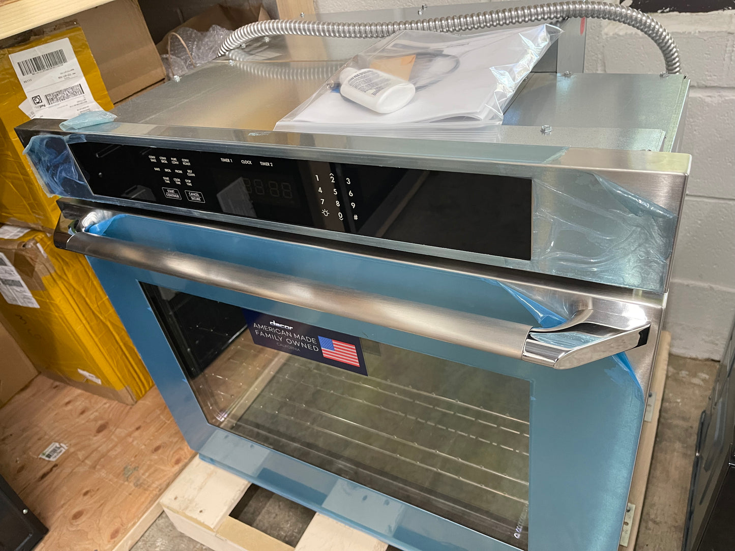 30″ Dacor RNWO130PS Electric Single Wall Oven