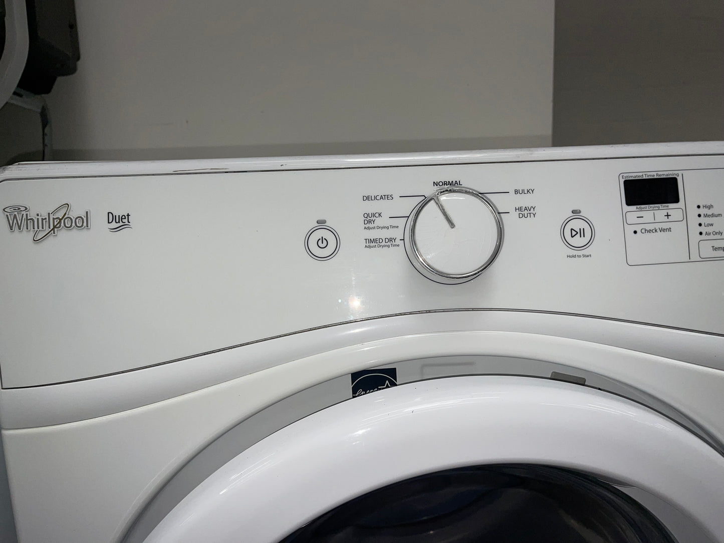 Whirlpool Duet Front-Load Washer 4.5 cu. ft. and 7.4 cu. ft. Electric Dryer Set in White