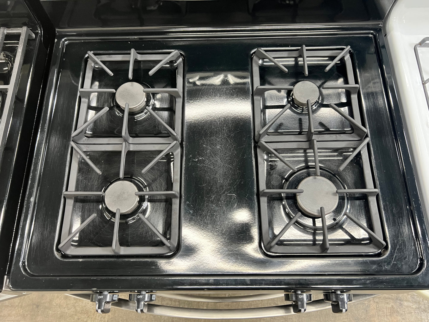 Kenmore 30-in 4 Burners 5-cu. ft. Gas Range in Stainless Steel-Model #790.74033310