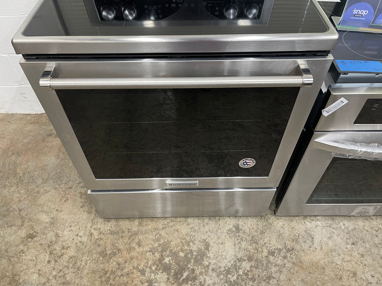 KitchenAid 30-Inch 5-Element Electric Convection Range- Model: KFEG500ESS
