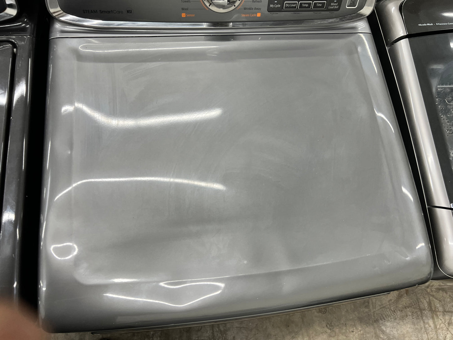 Samsung Top-Load Activewash 5.2-cu ft Washer and 7.5-cu ft Electric Dryer Mismatch Set (READ DESCRIPTION)