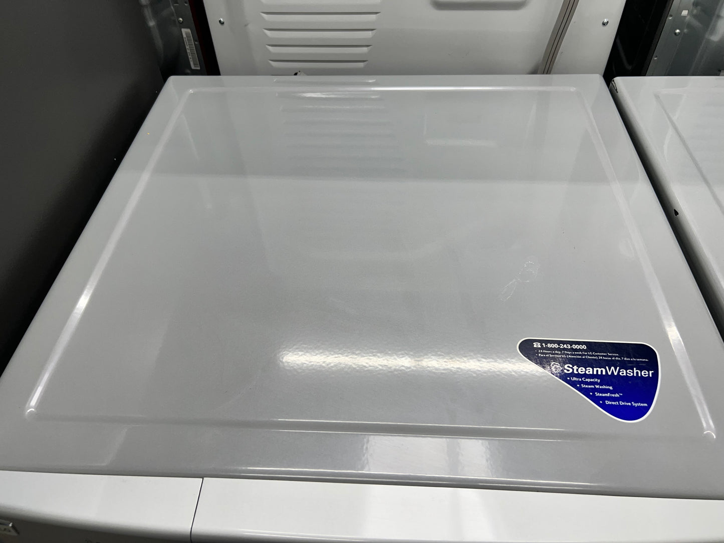 LG Front-Load 4.5-cu ft Washer and 7.4-cu ft Electric Dryer Set in Pure Silver