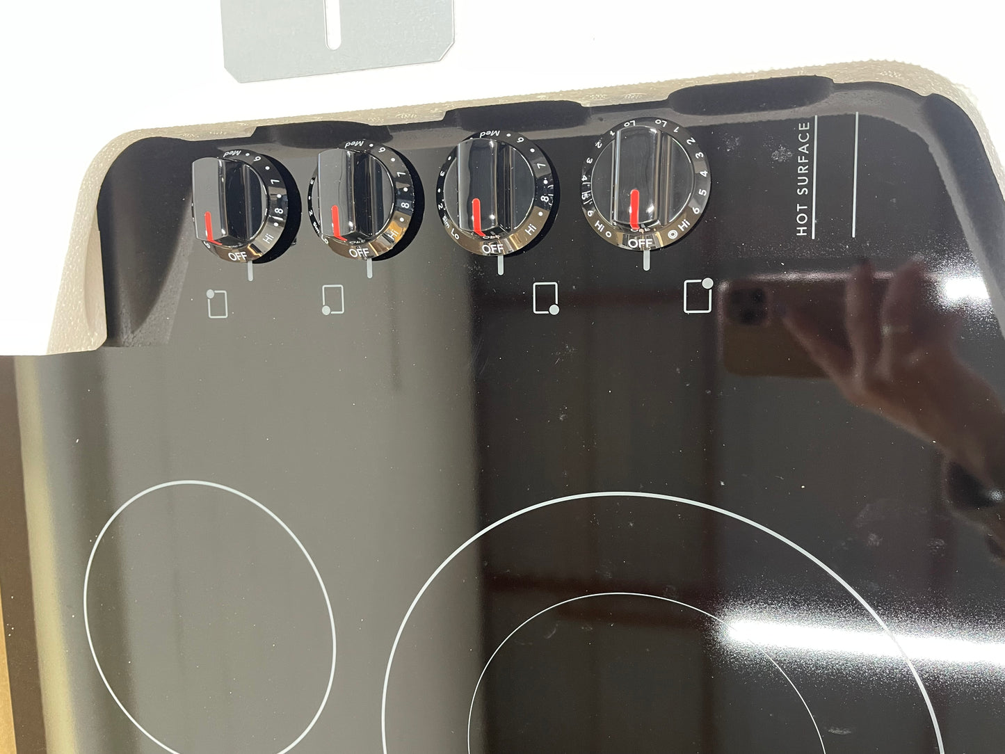 Glass Ceramic Cooktop, black, 30"