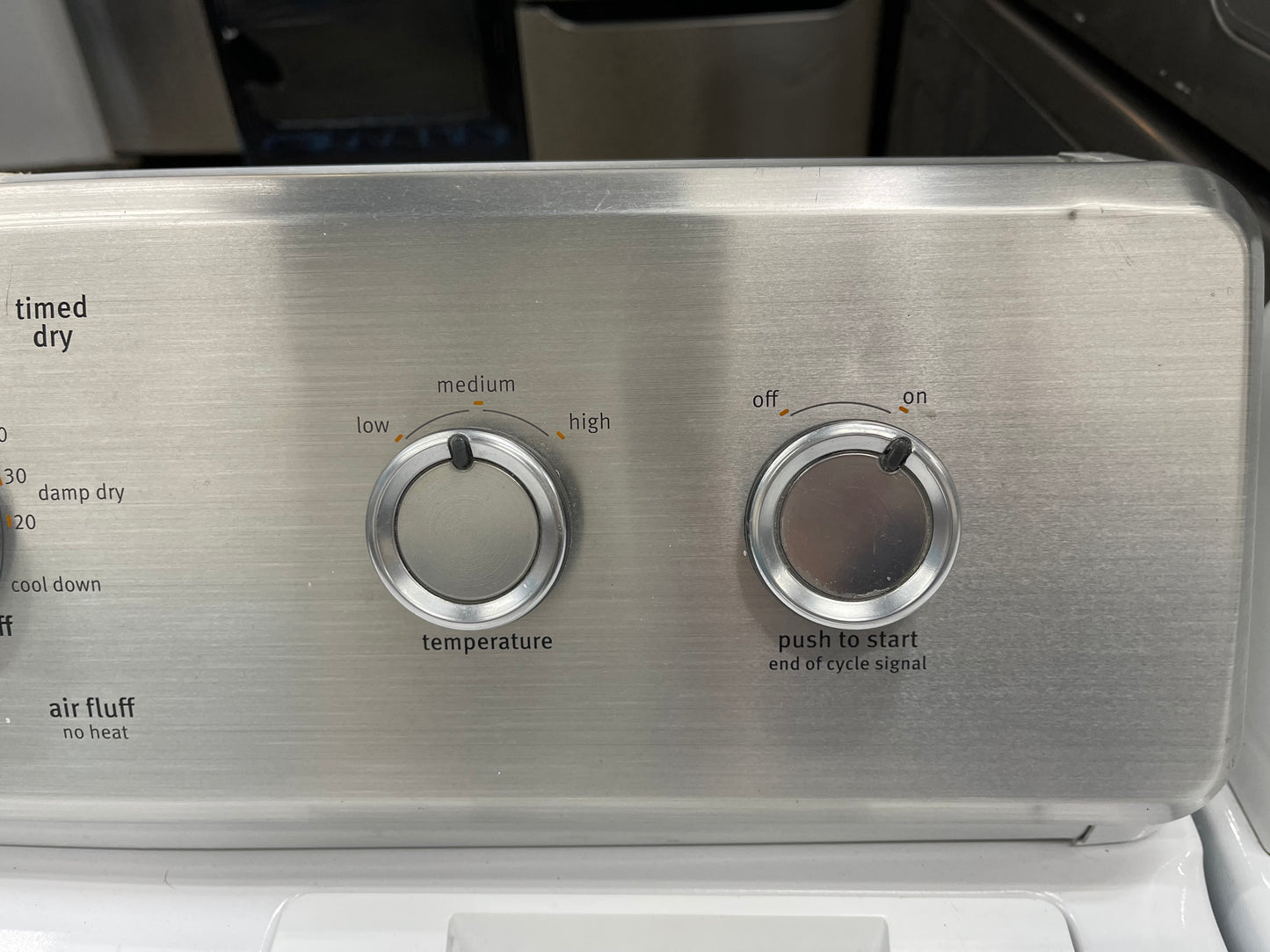 Maytag Centennial Series MEDC300BW
29 Inch Electric Dryer with 7.0 cu. ft. Capacity, 13 Cycles, 4 Temperature Settings, Drum Light, IntelliDry Sensor and Wrinkle Control Option