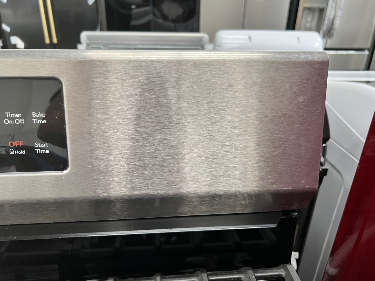 Frigidaire 30-in 5 Burners 5-cu ft Self Cleaning Gas Range in Stainless Steel-Model #FFGF3054TS