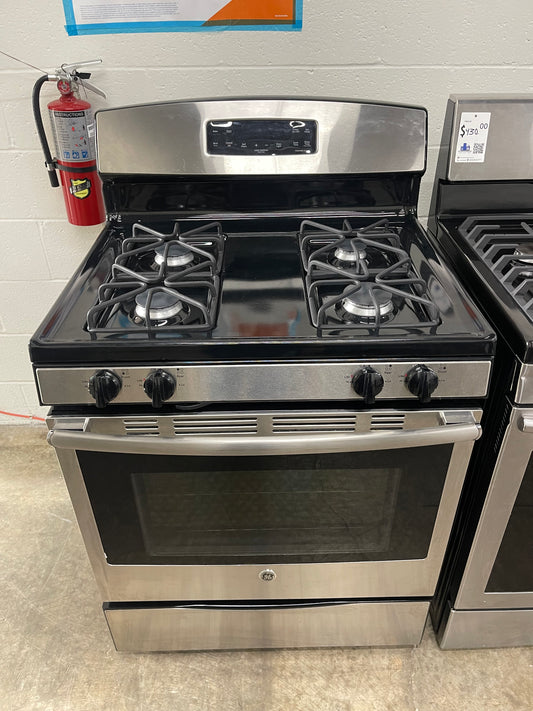 GE Freestanding Gas Range in Stainless Steel