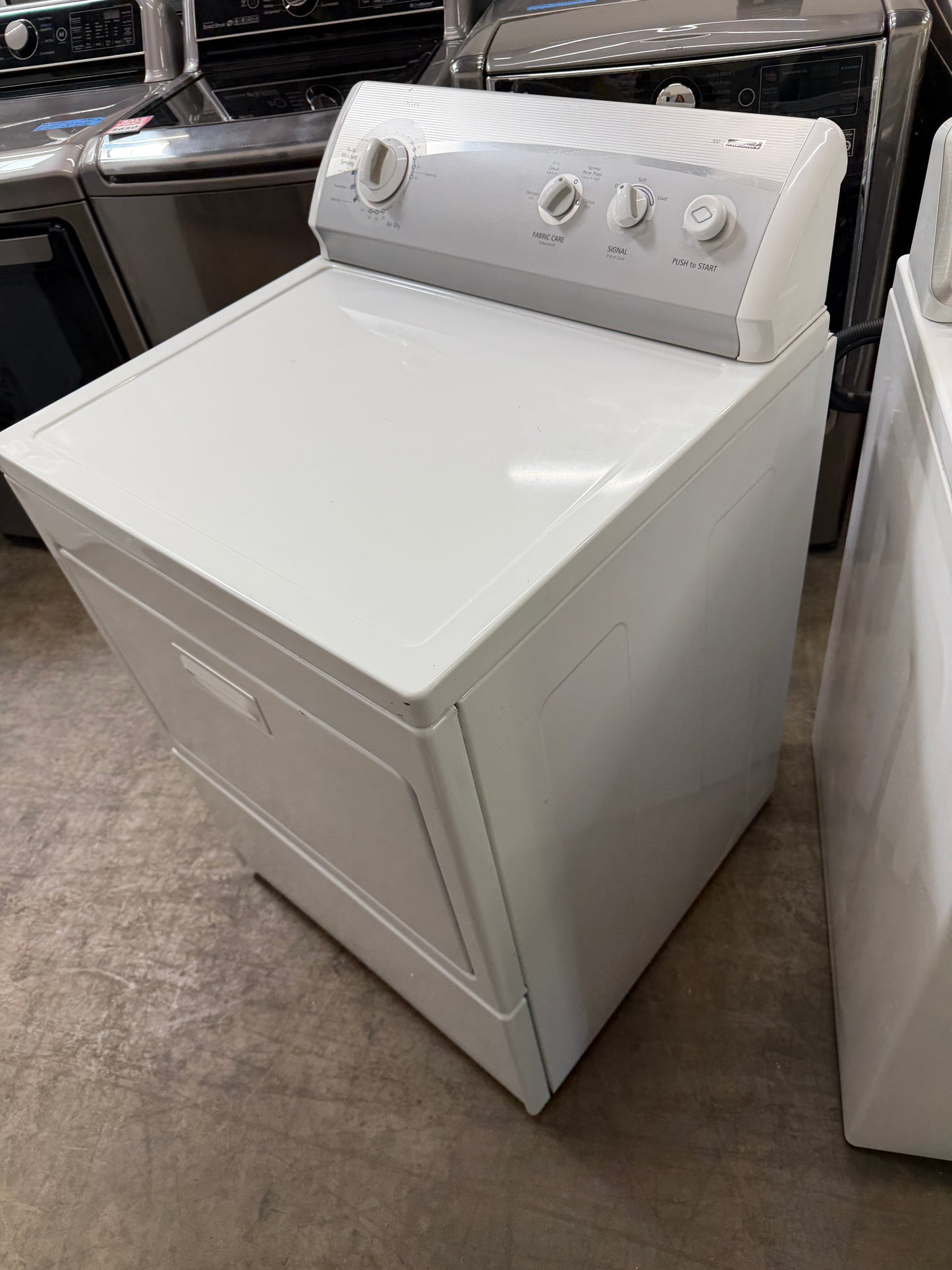 Kenmore Top Load Gas Dryer 7.0cu/ft Model: 110.78722700