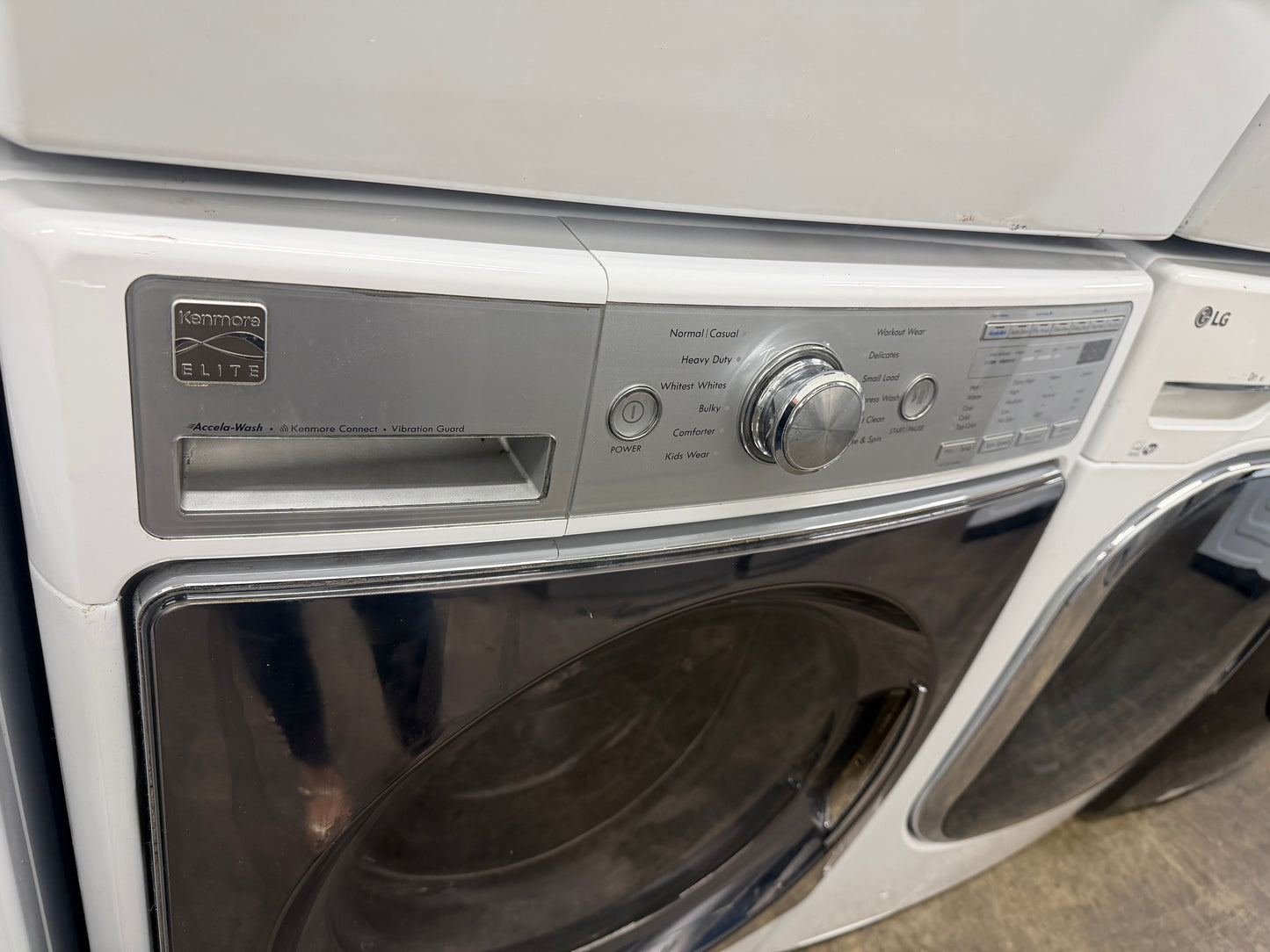 Kenmore 4.5cu/ft Front Load Washer and 7.3 Front Load Electric Dryer