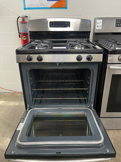 GE Freestanding Gas Range in Stainless Steel