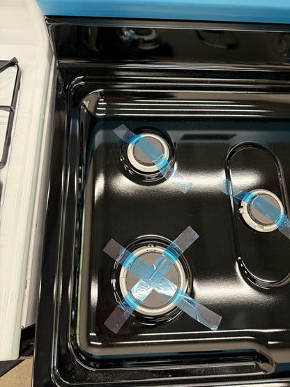 Frigidaire 30-in 5 Burners 5.1-cu ft Freestanding Gas Range in Stainless Steel-Model #FCRG3052BS
