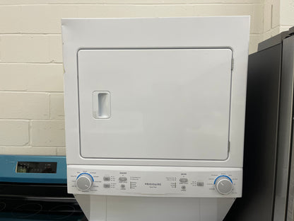 Frigidaire Quick Wash and Dry Cycle, Maxfill Wash Cycle Stacked Laundry Center with 3.9-cu ft Top Load Washer and Gas 5.6-cu ft Dryer