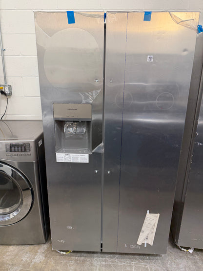 Frigidaire 25.6 Cu. Ft. Side by Side Refrigerator in Stainless Steel