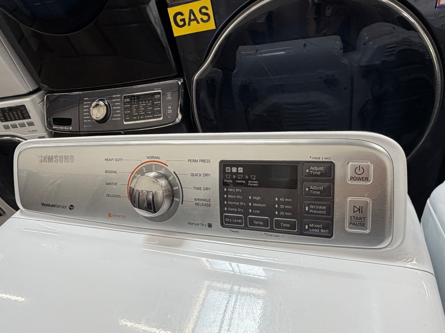 Samsung WA45H7000AW/A2 Top Load Washer – 4.5 Cu. Ft. And Samsung Electric Dryer – 7.4 Cu. Ft.