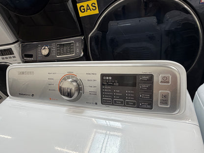 Samsung WA45H7000AW/A2 Top Load Washer – 4.5 Cu. Ft. And Samsung Electric Dryer – 7.4 Cu. Ft.