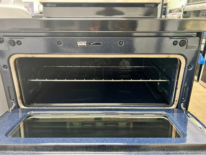 Samsung Flex Duo 30-in Glass Top 5 Burners 2.6-cu ft / 3.2-cu ft Self-cleaning Convection Oven Freestanding Double Oven Electric Range