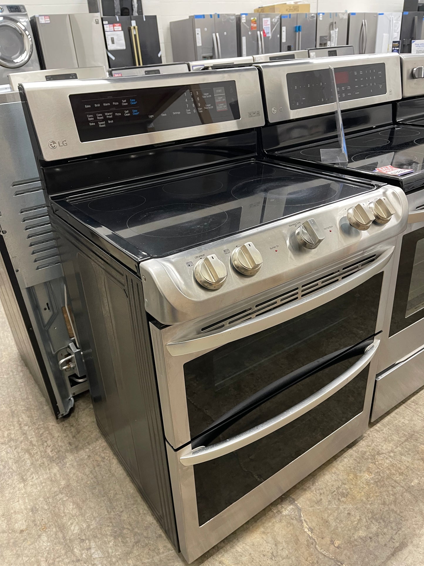LG 7.3 cu. ft. Electric Double Oven Range with ProBake Convection , EasyClean and Infrared Heating™ System
