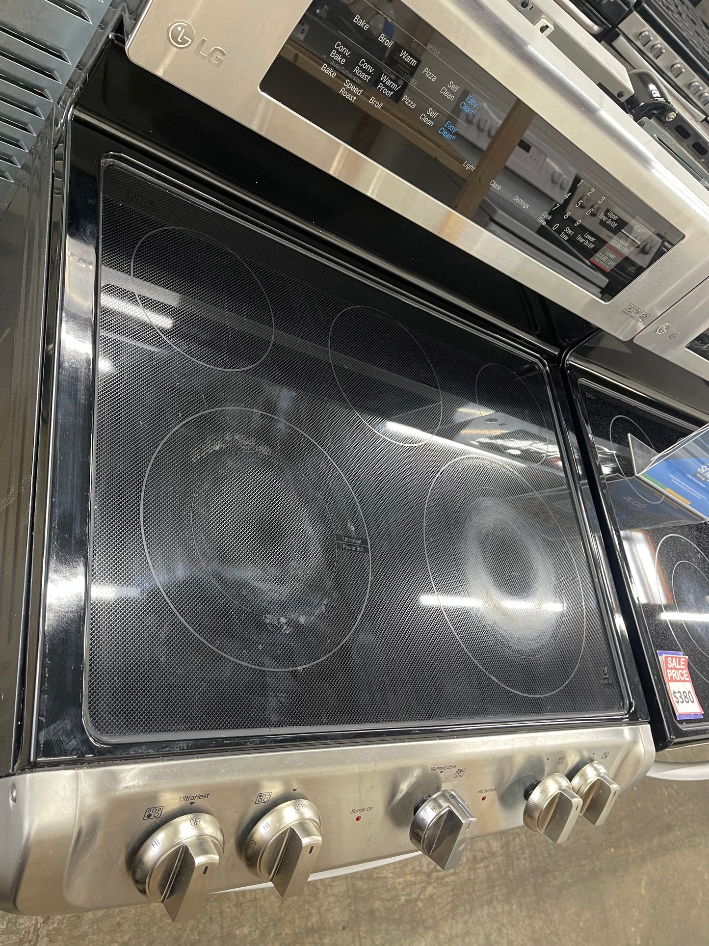 LG 7.3 cu. ft. Electric Double Oven Range with ProBake Convection , EasyClean and Infrared Heating™ System