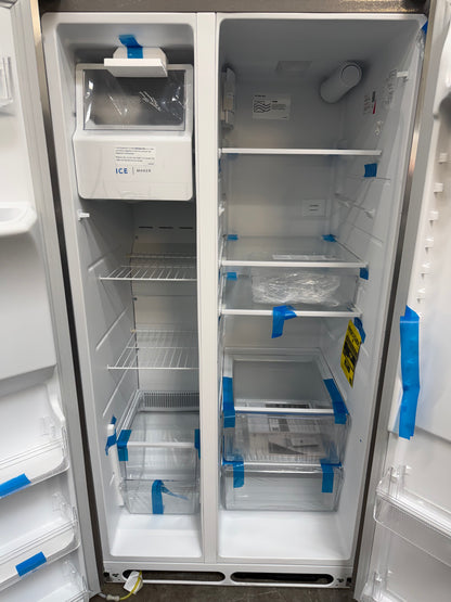 Frigidaire 25.6 Cu. Ft. Side by Side Refrigerator in Stainless Steel