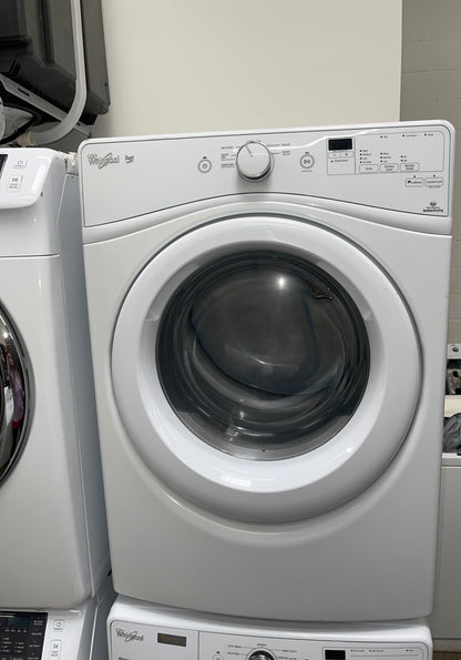 Whirlpool Duet Front-Load Washer 4.5 cu. ft. and 7.4 cu. ft. Electric Dryer Set in White