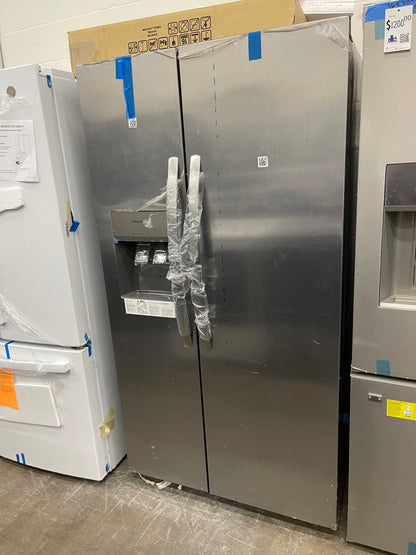 Frigidaire 25.6 cu. ft. Side by Side Refrigerator in Stainless Steel, Standard Depth