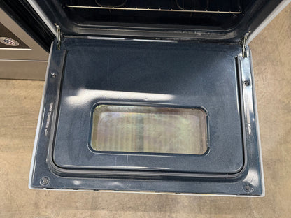 Hotpoint  RBS360DMWW
30 Inch Freestanding Electric Range with 5.0 Cu. Ft. Oven Capacity, Storage Drawer, Cooktop Indicator Light, Sensi-Temp, and Porcelain Cooktop: White