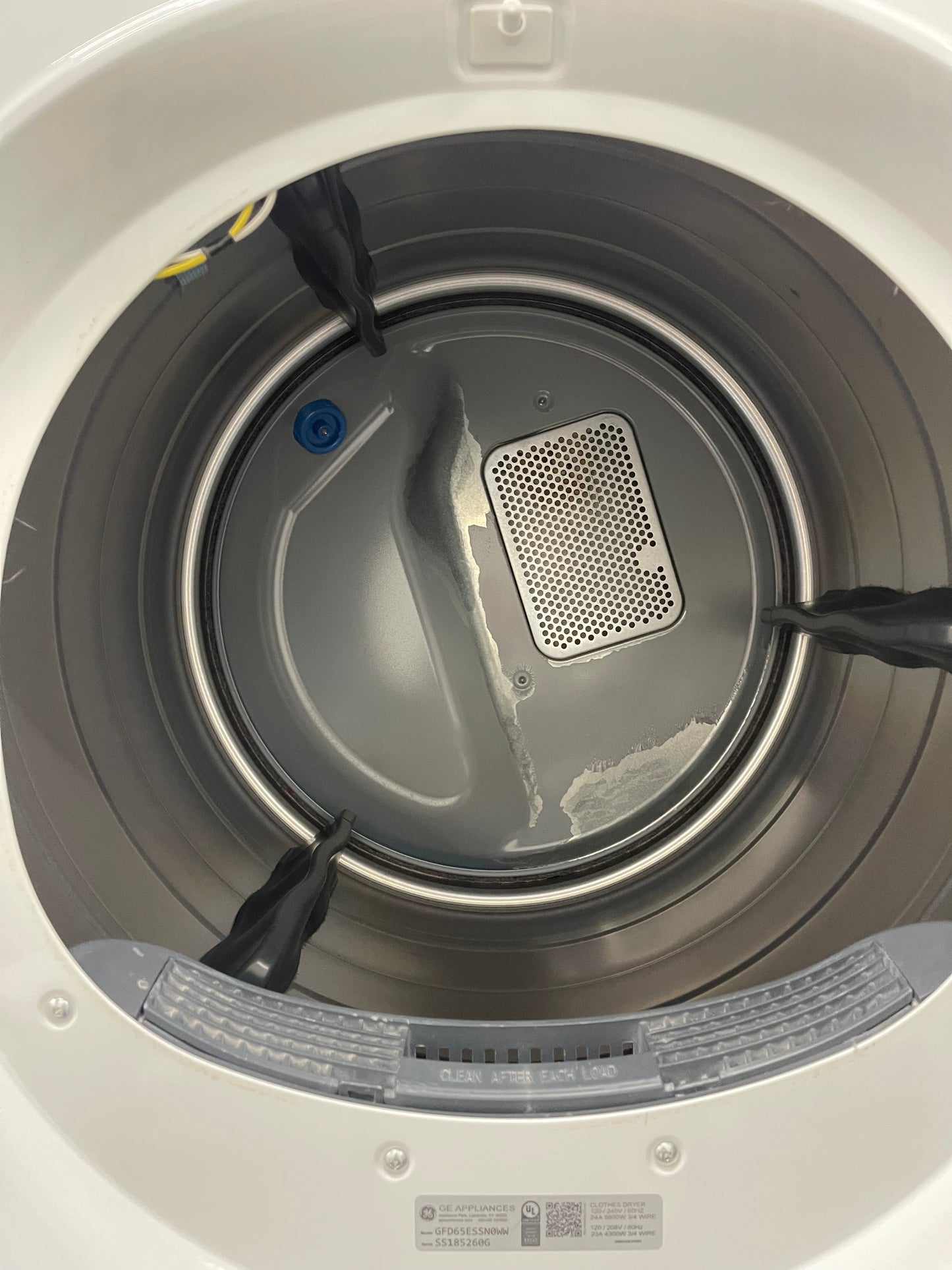 GE GFW650SSNWW Front Load Washer & GFD65ESSNWW Electric Dryer