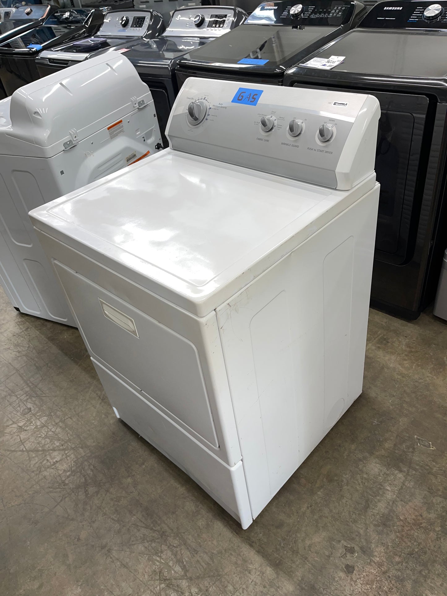 Kenmore 7.4cu.ft Gas Dryer - Model:
110.79722800