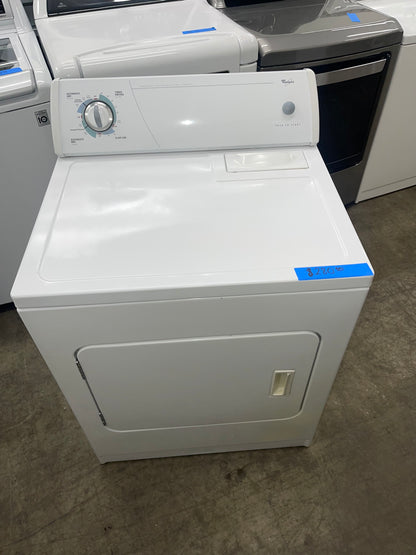 Whirlpool Top Load Electric Dryer / Model :LEV4634PQO