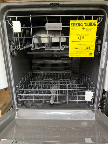 Frigidaire  FDPH4316AS
24 Inch Fully Integrated Dishwasher with 14 Place Settings, 4 Wash Cycles, 52 dBA, PVC Coated Racks, MaxDry , DishSense Sensor, NSF Certified, and Energy Star : Stainless Steel