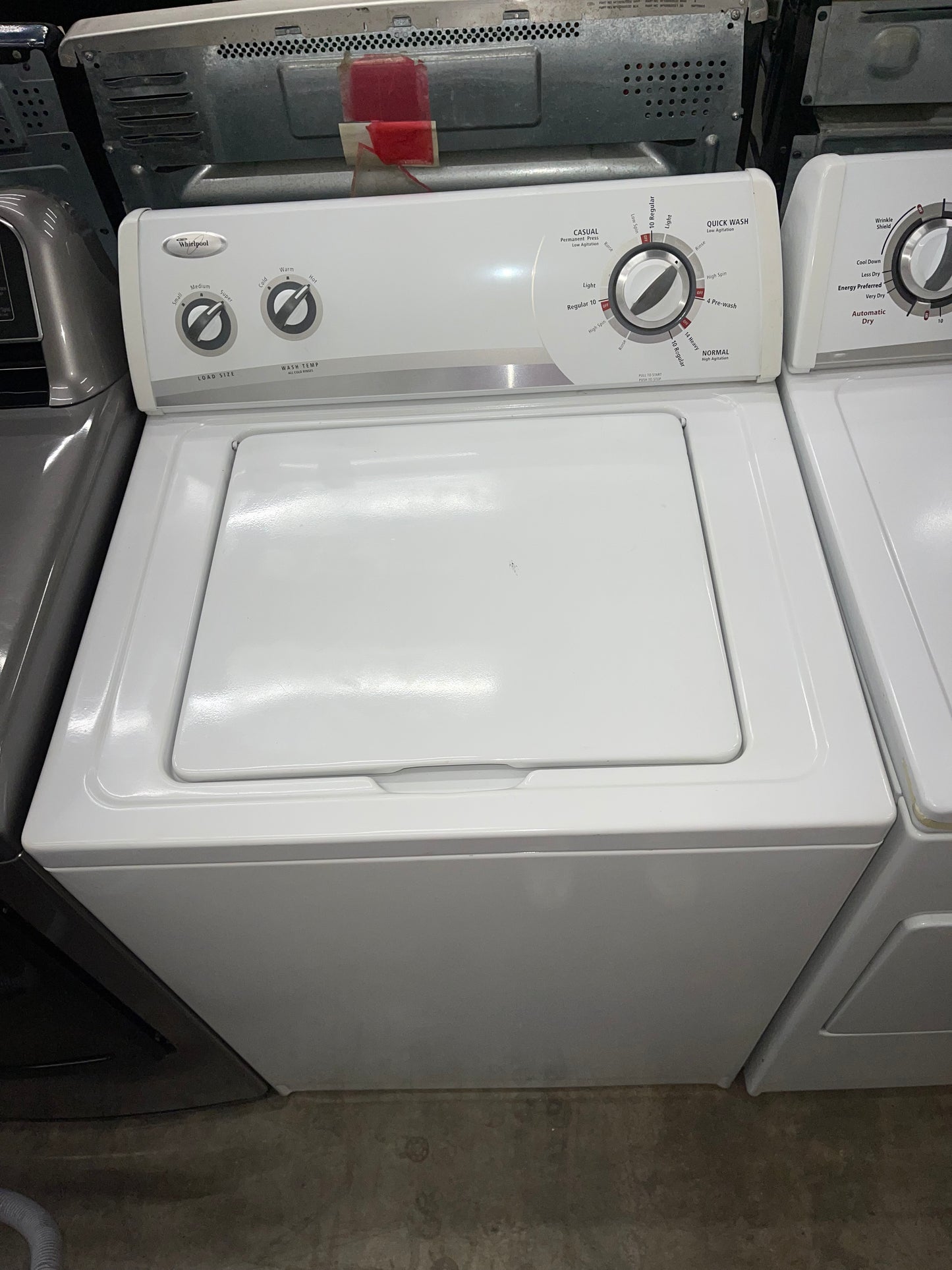 Whirpool Top Load Washer 3.2cu.ft  Heavy Duty and Electric Dryer 7.0cu.ft