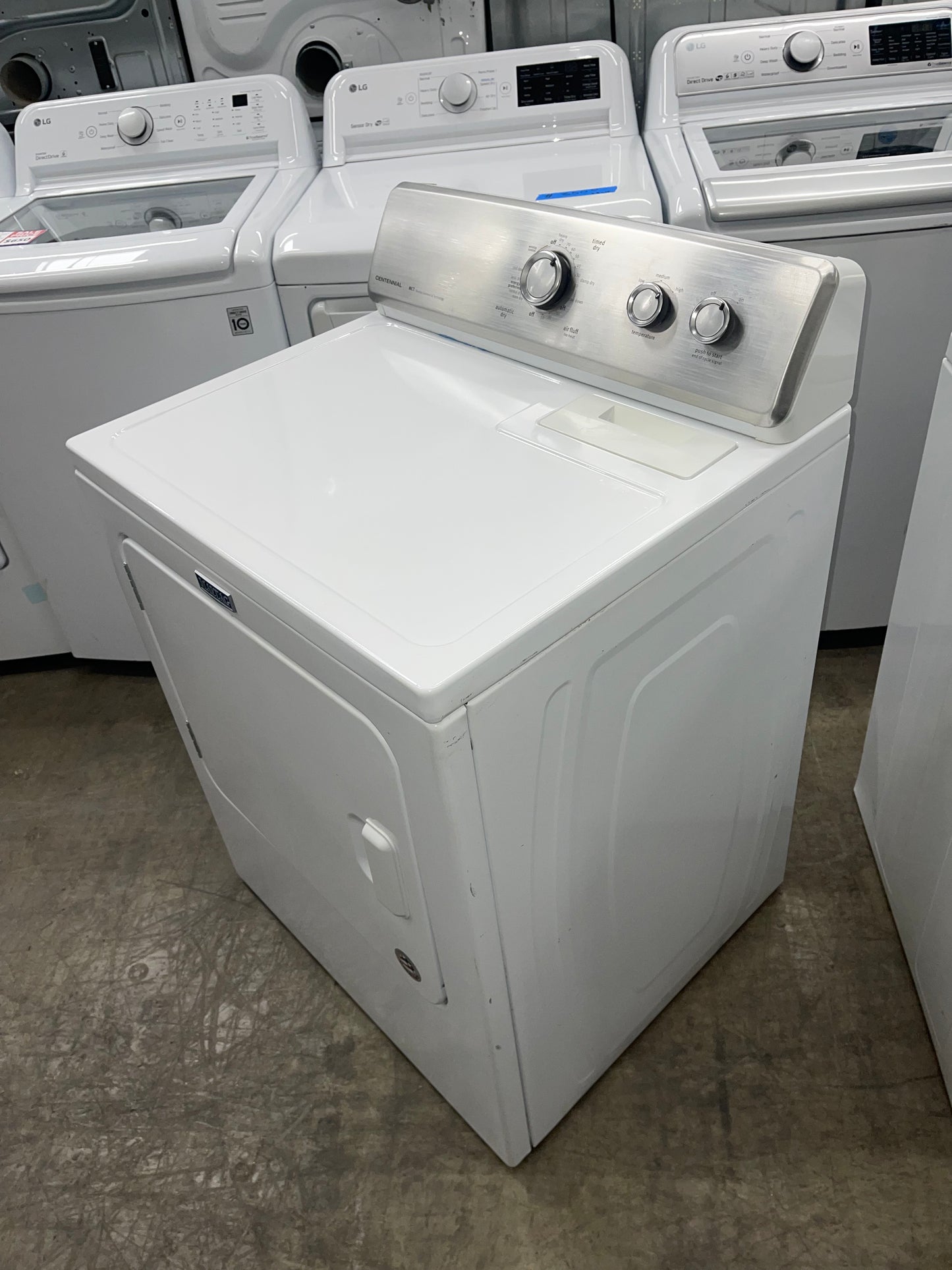 7.0 Cu. Ft. Large Capacity Dryer with Wrinkle Control -Model: 

MEDC215EW