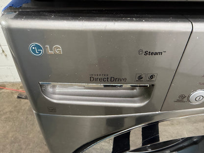 LG  WM3470HVA
27 Inch 4.3 cu. ft. Front Load Washer and LG DLEX3370V
27 Inch Electric Dryer 7.4 cu. ft