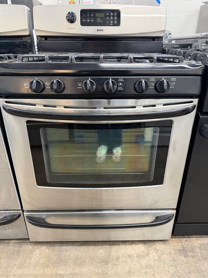 Kenmore Freestanding 5-Burners Gas Range in Stainless Steel- Model # 790.7140
