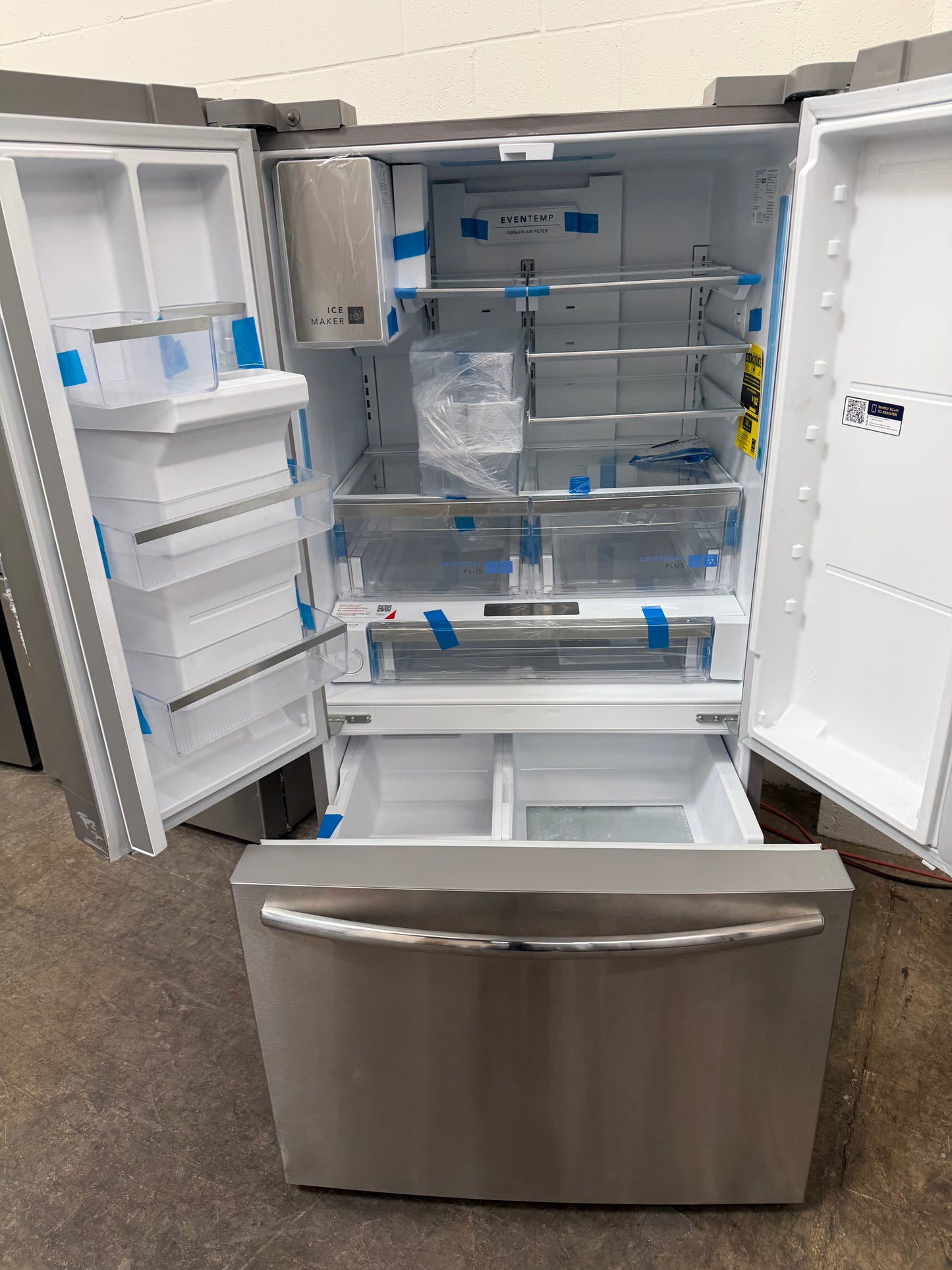 Frigidaire Gallery 27.8 Cu. Ft. French Door Refrigerator in Stainless Steel