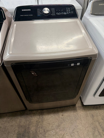 Samsung 5.2cu/ft Top Load Washer and Samsung Top Load Electric Dryer 7.4cu/ft