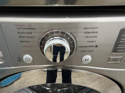 LG  WM3470HVA
27 Inch 4.3 cu. ft. Front Load Washer and LG DLEX3370V
27 Inch Electric Dryer 7.4 cu. ft