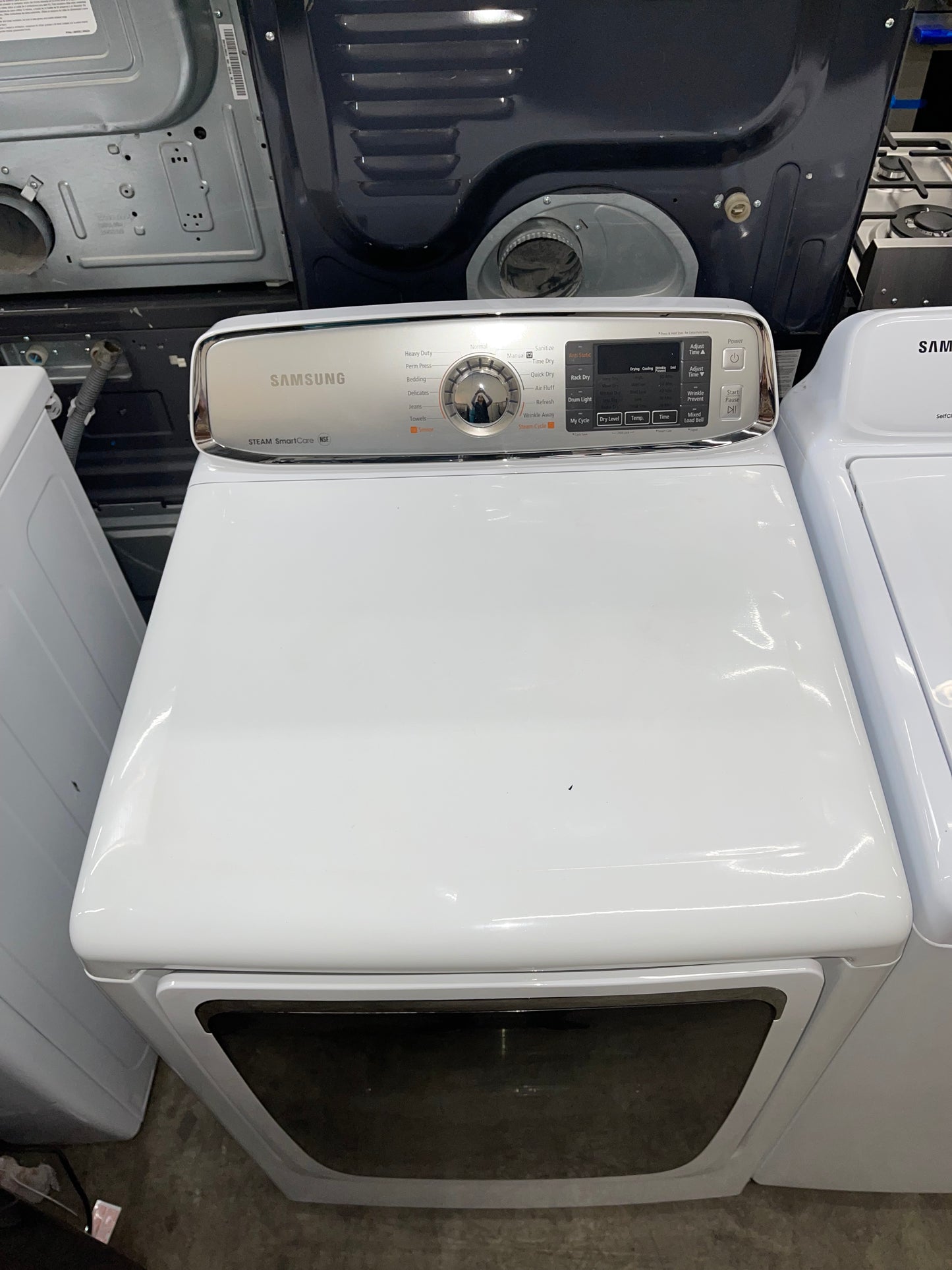 Samsung Top-Load Washer with 4.0 cu. ft. and Electric Dryer with 7.4 cu. ft.