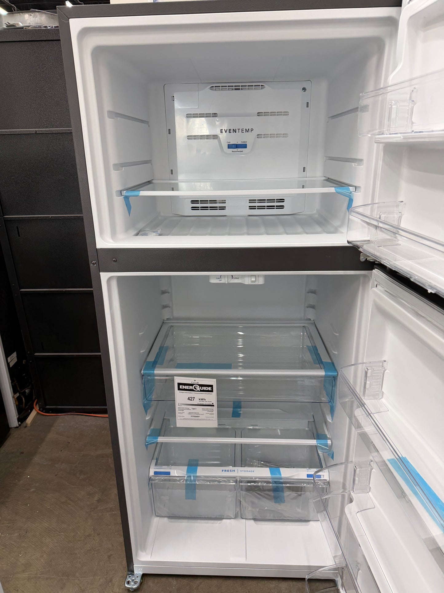 Frigidaire  20.0 cu. ft. Top Freezer Refrigerator in Stainless Steel