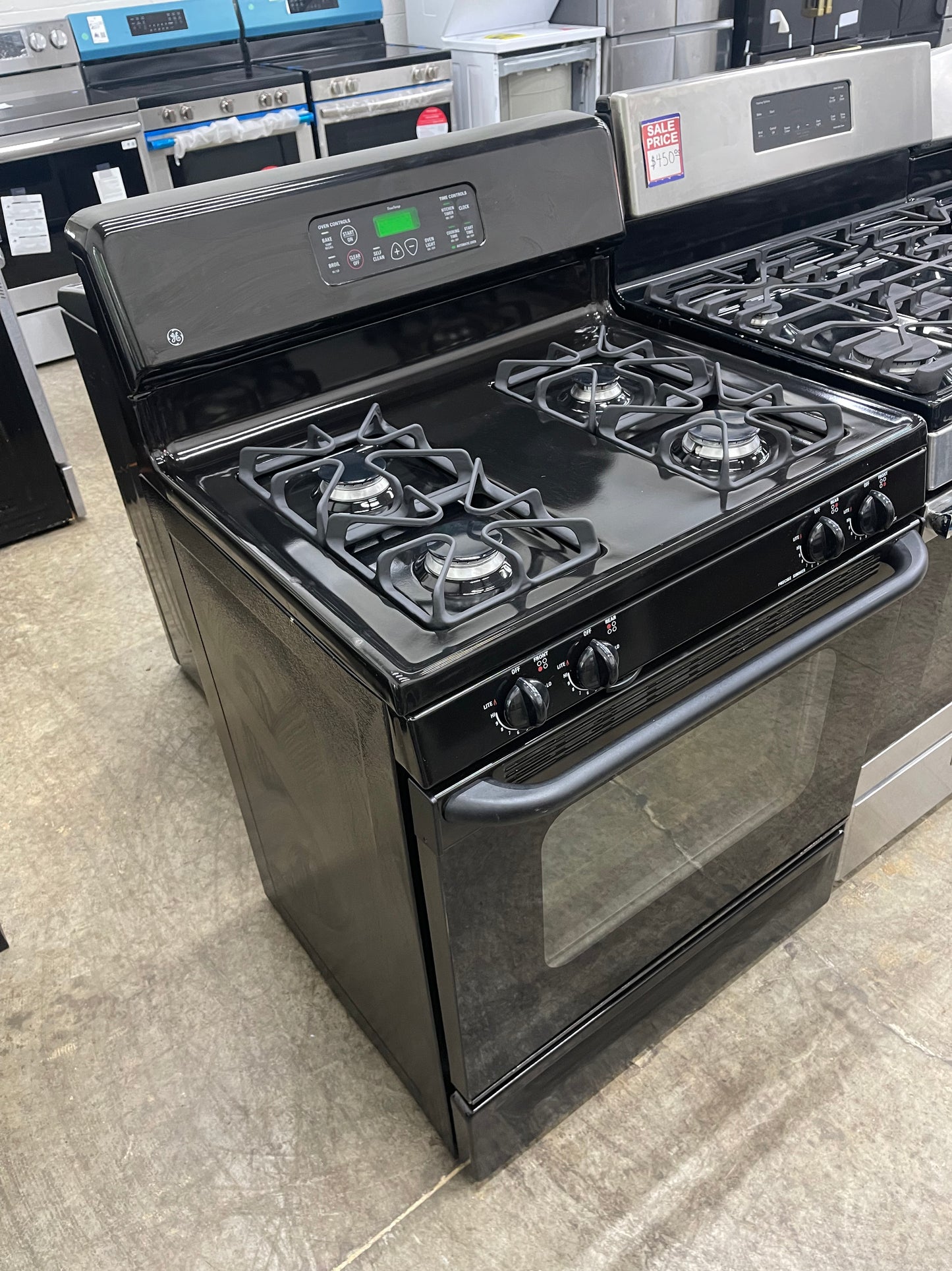 GE 30" Free-Standing Gas Range