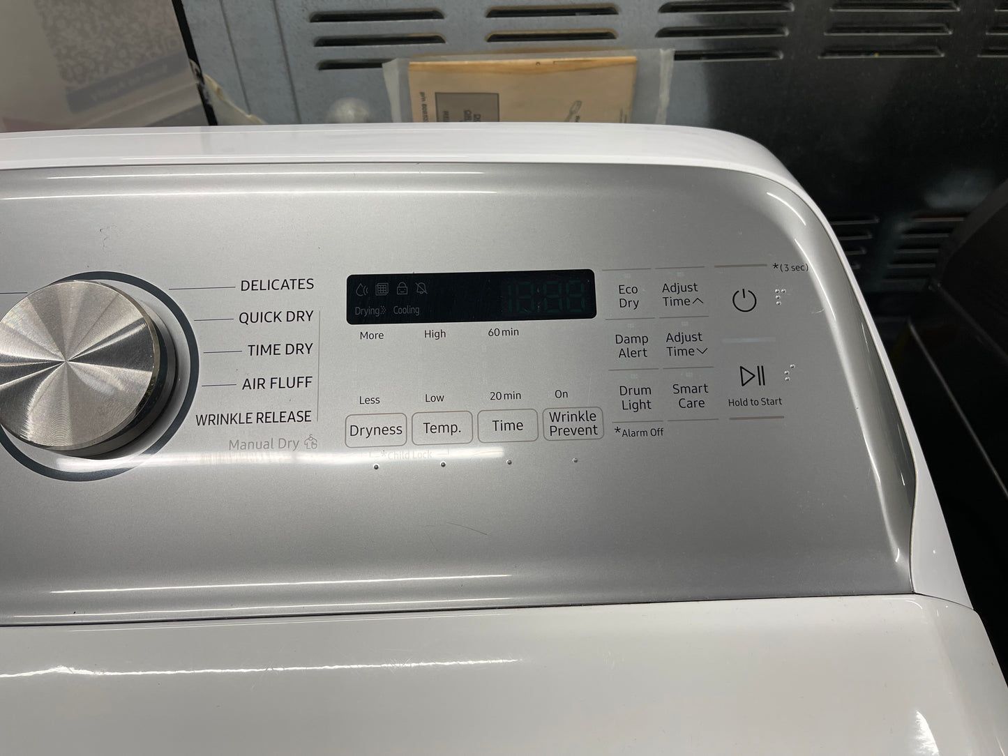 Samsung 5.0 cu. ft. Top Load Washer and 7.4 cu. ft. Electric Dryer