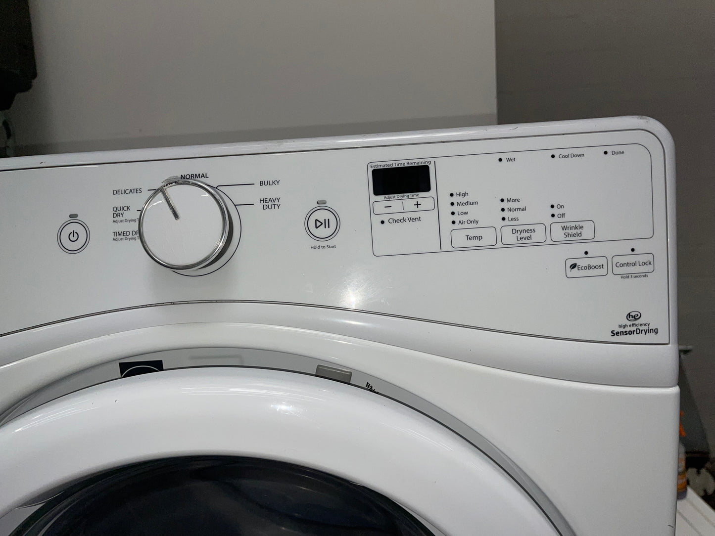 Whirlpool Duet Front-Load Washer 4.5 cu. ft. and 7.4 cu. ft. Electric Dryer Set in White