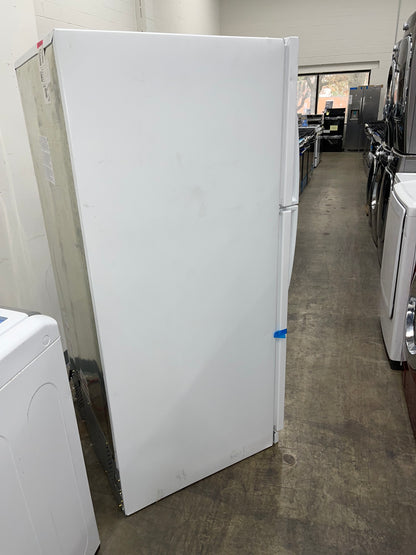 Whirlpool  WRT311FZDW
33 Inch Top Freezer Refrigerator with 20.5 Cu. Ft. Total Capacity, Frameless Glass Shelves, Flexi-Slide™ Bin, Humidity-Controlled Crispers, LED Lighting, Quiet Cooling, EZ Connect Ice Maker Kit Compatible, and ADA Compliant: White