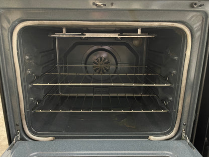 Whirlpool  WFE381LVB
30 Inch Freestanding Electric Range with 4 Radiant Burners, Ceramic Glass Cooktop, 5.3 cu. ft. Capacity Oven, Rapid Boil Element, TimeSavor Convection Cooking and Storage Drawer: Black