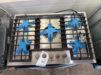 Bosch 800 Series  NGM8059UC
30 Inch Built-In Gas Cooktop with 5 Sealed Burners