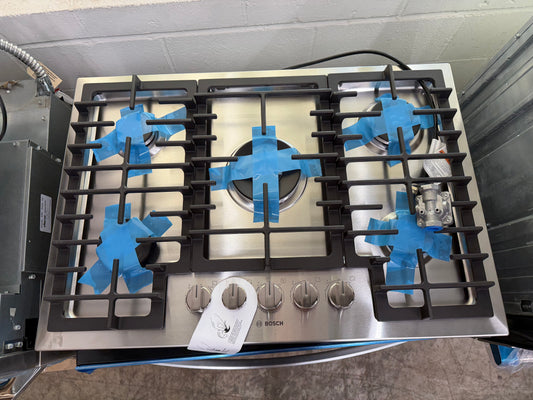 Bosch 800 Series  NGM8059UC
30 Inch Built-In Gas Cooktop with 5 Sealed Burners