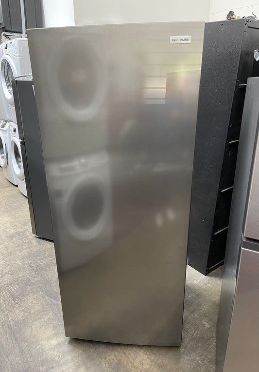 Frigidaire 13-cu ft Garage Ready Frost-free Upright Freezer in Fingerprint Resistant Stainless Steel-Model #FFFU13F2VV