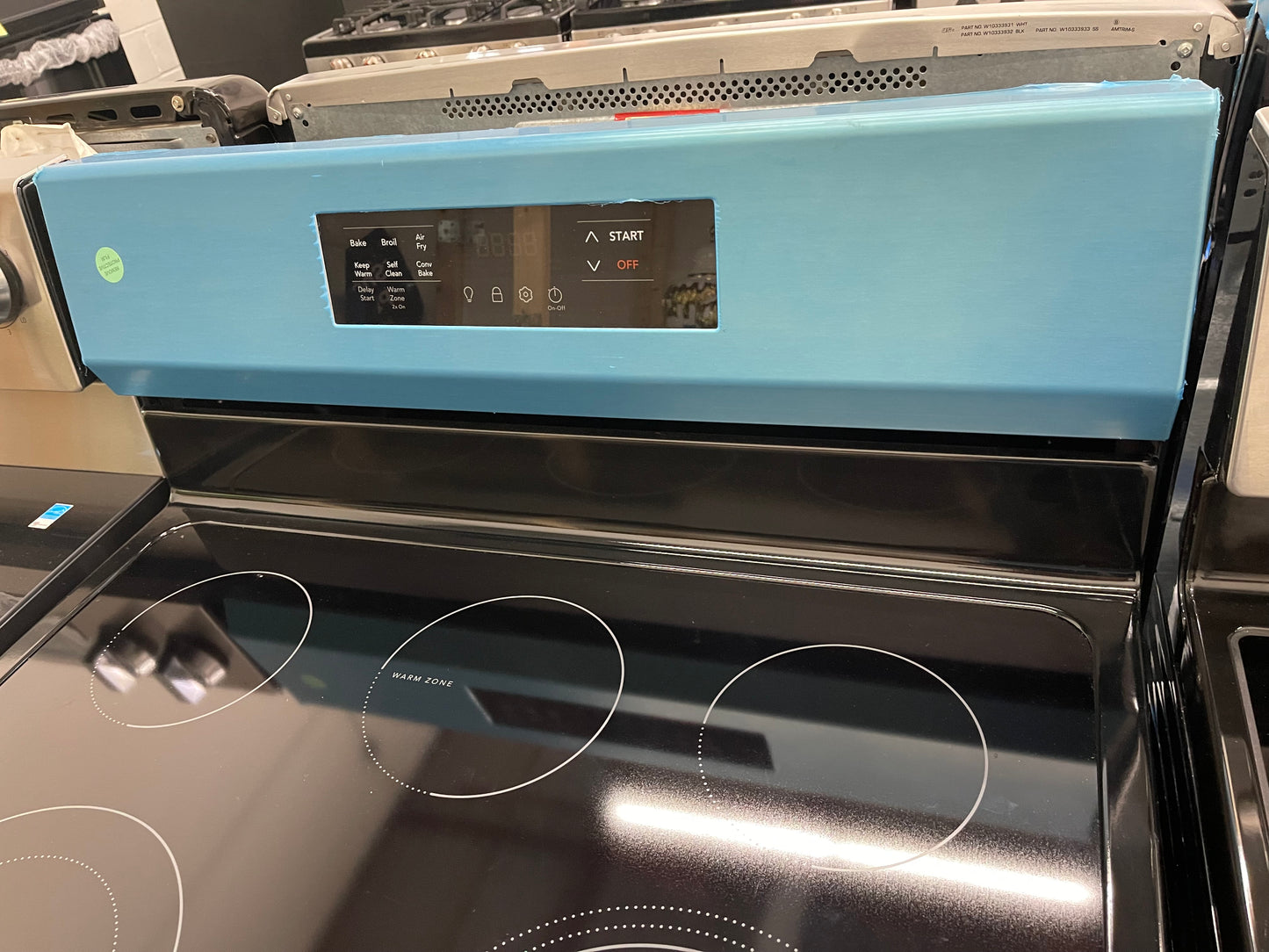 Frigidaire 30" Electric Range with Air Fry: Stainless Steel-Model #
FCRE3083AS