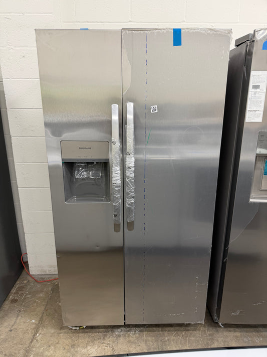 Frigidaire  FRSS2623AS
36 Inch Freestanding Side by Side Refrigerator with 25.6 Cu. Ft. (03)