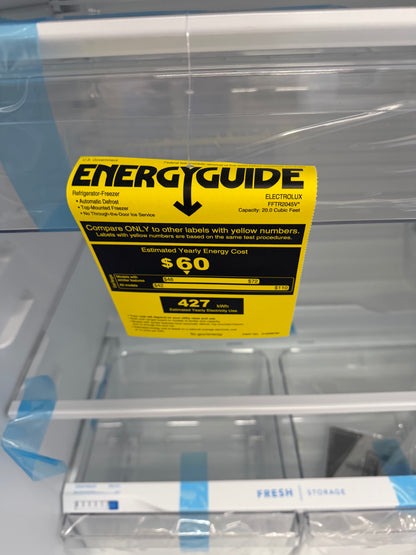 Frigidaire 30 in. 20 cu. ft. Garage Ready Top Freezer Refrigerator  Model: FFTR2045V