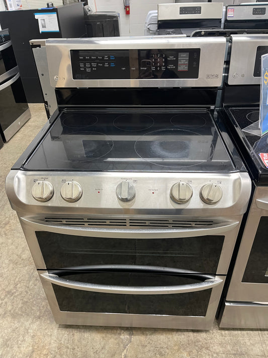 LG 7.3 cu. ft. Electric Double Oven Range with ProBake Convection , EasyClean and Infrared Heating™ System